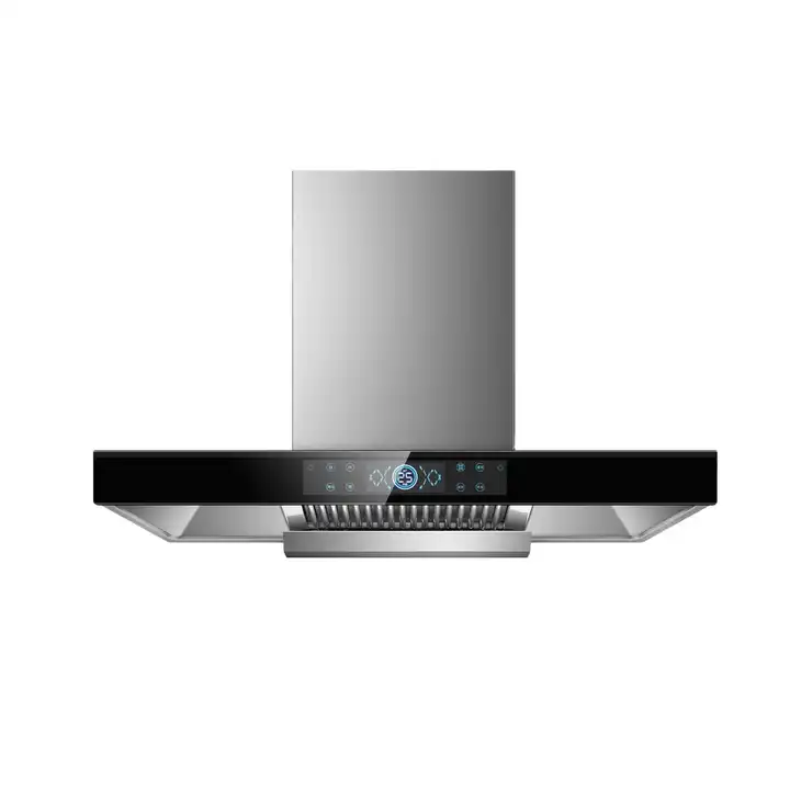 RANGE HOOD HUA110 Air Exhaust Rate 18-20 m³ / min Power (W) 200 Voltage (V) 220110 Function LOW NOISE Voltage 110V-220V/50Hz-60HZ Power 150-200W Supercharged cruise Frequency conversion Switch gear: Four-speed Switch display LCD Panel material Tempered glass + stainless steel Smoke chamber size 37*30*43.5cm Smoke pipe hole diameter 160mm