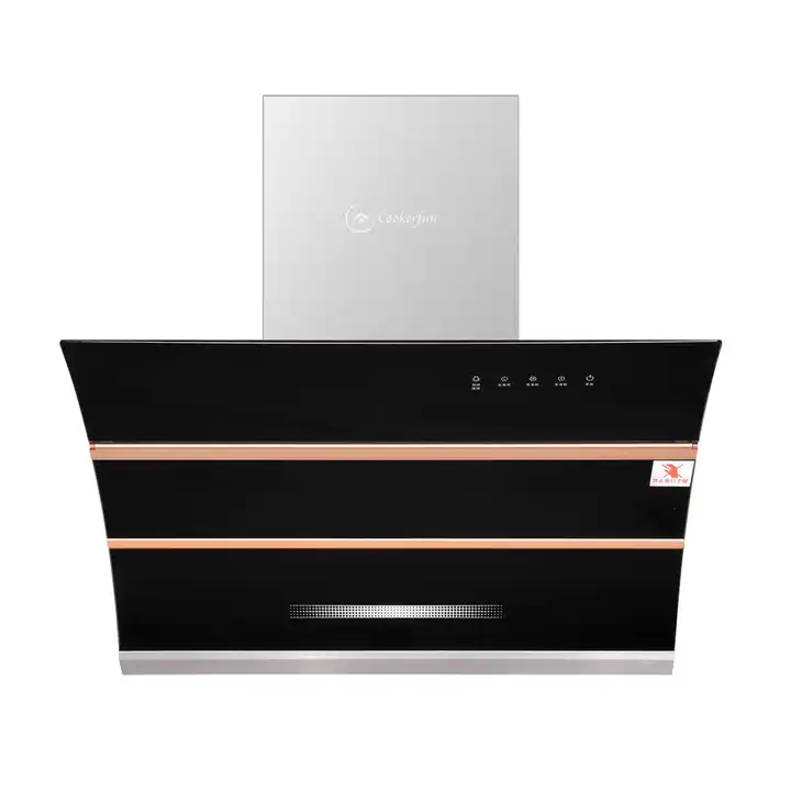 RANGE HOOD HUA111 Air Exhaust Rate ≥ 21 m³ / min Power (W) 180 Voltage (V) 220 Function LOW NOISE Material Stainless Steel+tempered Glass Color Black Filter Aluminum Filters Switch Touch Switch Motor 100%copper motor Chimney spray black Certification CB,CE Installation Wall Mountd Feature Large Wind