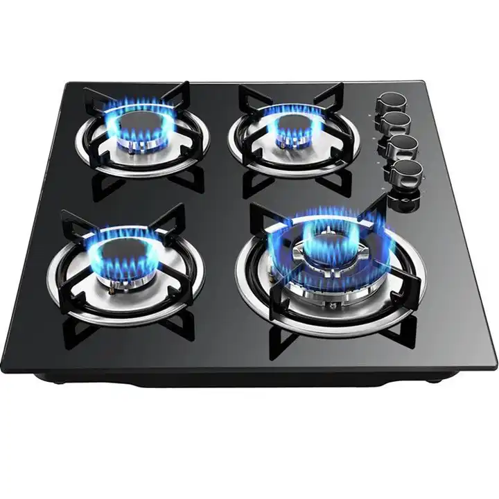 GAS STOVE HUA129 Cooker Quantity Four-cooker Cooktop Installation Built-In Power Source Gas Electric Cooktop Type Smooth Ceramic Cooktop Gas Burner Ingition Mode Electronic Ignition No. of Gas Burner 4 Surface Material Ceramic / Glass Protective Case Flameout Protection Burner 4 Pan support Enamel Pan Support Size L58*W50*H9CM Opening size L56*W47.5*R 2CM