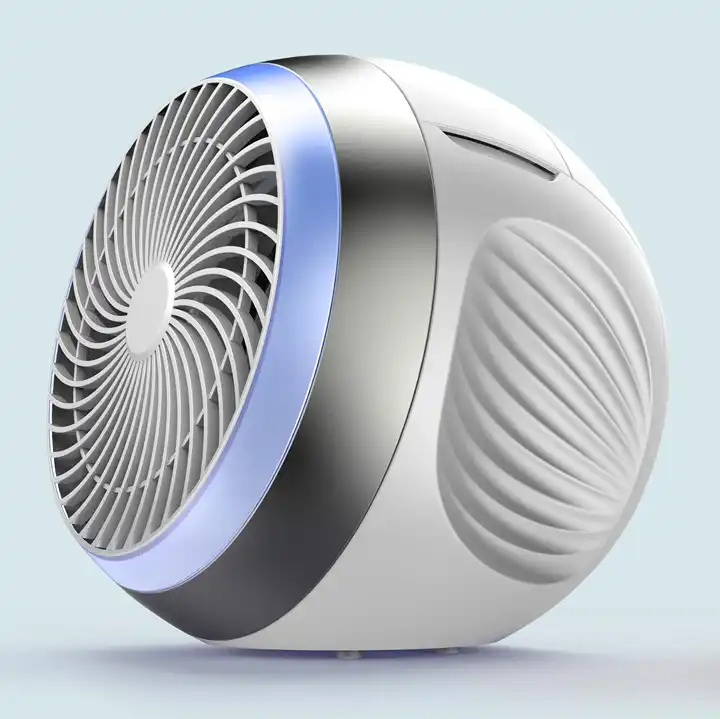 AIR COOLER HUA148 Power Source: Electric Power (W): 8W Power Type: DC Timer: NO Featured Function: Sleep light Power supply: USB 5V 2A Color: White/blue Led color: Blue/Red Ice pack included: Yes Control: Touch Control Cooling/Heating: Cooling Only Wind Speed: 7m/s Air volume: 1200m³/h Voltage: 5V/2A Size: 20*20*30 Control: Touch