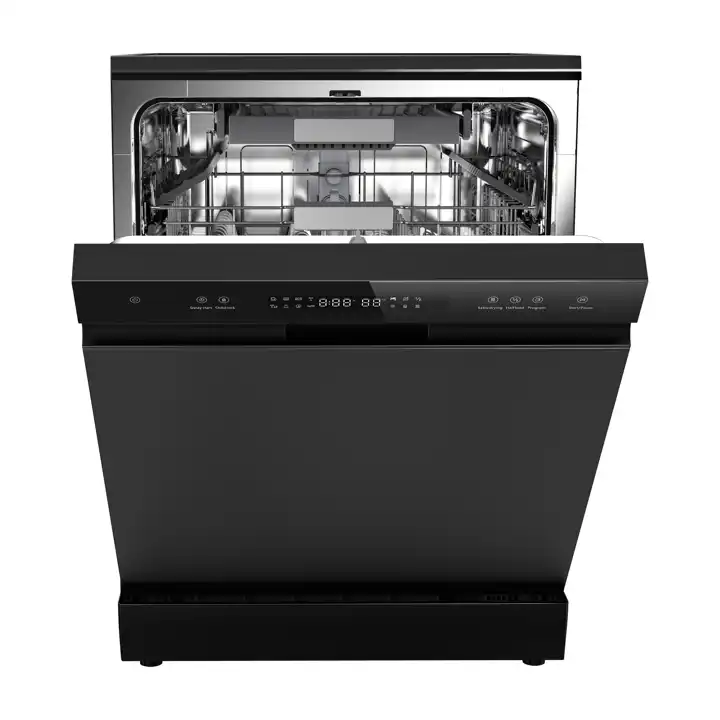 DISHWASHER HUA175 Power Source: Electric App-Controlled: Yes Control Type: Full-Integrated Style: Traditional Material: Stainless steel Power (W): 1265 Voltage (V): 220 Dishwasher Capacity: 12 place settings Program: 5~6 programs