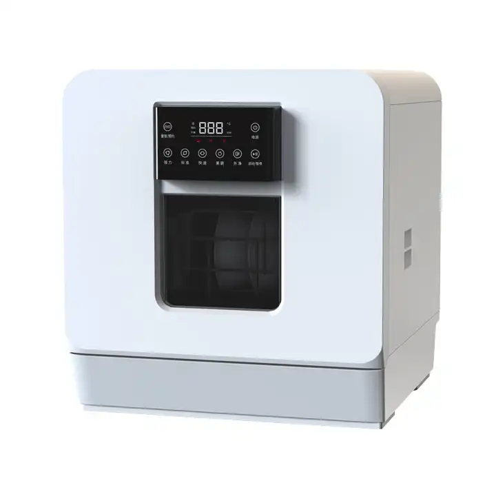 DISHWASHER HUA180 Power Source: Electric App-Controlled: NO Control Type: Full-Integrated Power (W): 900 Voltage (V): 220 Dishwasher Type: Automatic Diswasher Function: Strong Dish Washing Material: PP+ABS