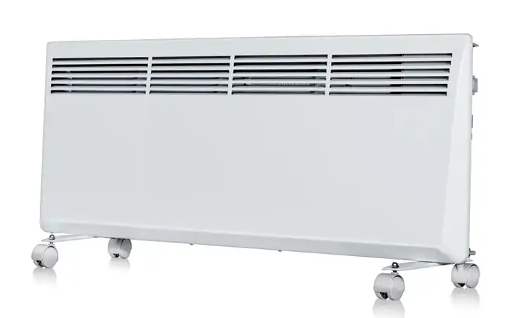 ELECTRIC HEATER HUA194 Power Source: Electric App-Controlled: NO Power: 1000/2000W Voltage: 220-240V Size: 830*400*150mm N.W. :5.9kg G.W. :7.0kg Setting: high/low stage Material: SPCC, SPCE Control mode: Weekly program Installation: wall mounted/floor stand Protection: Overheat, overturn, childlock Proof: dust and waterproof Power cord: 1.5m rubber cord