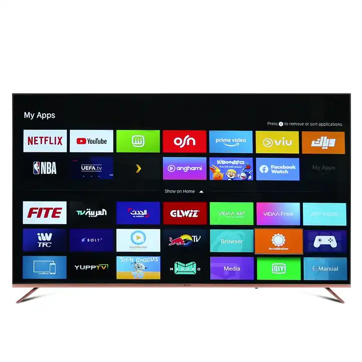 TV HUA234 Refresh Rate: Ntsc(60Hz) Resolution: 4K (3840*2160) Screen Size: >70inches Backlight Type: LED Display Format: UHD 3840*2160 Interface Type: wifi Brightness: 300cd/㎡ OSD Language: multiple languages TV panel: A grade branded panel Available size: 55