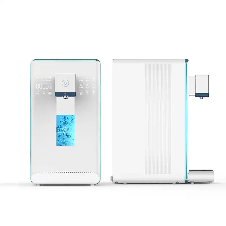 WATER DISPENSER HUA260 Voltage (V): 220 Power Source: Electric Rated Water Purification: 2000L Waste water tank capacity: 2L Quota Initial Water Purification: 30L/h Raw Water Tank Capacity: 8L Quota Frequency: 50Hz Hot water capacity: 18L/H (≥90℃) Applicable Water Temperature: 4-38℃ 6-stage temperature control: One machine with multiple functions