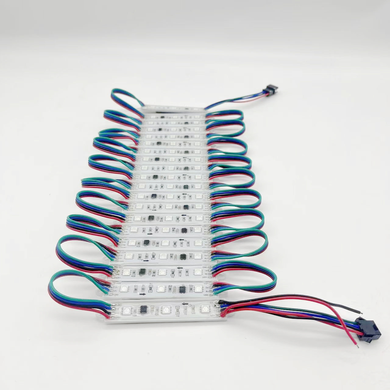 12V RGB Led Module RGBW 3 Led Light Full Color Mini SMD 5050 Led Modules for Light Box