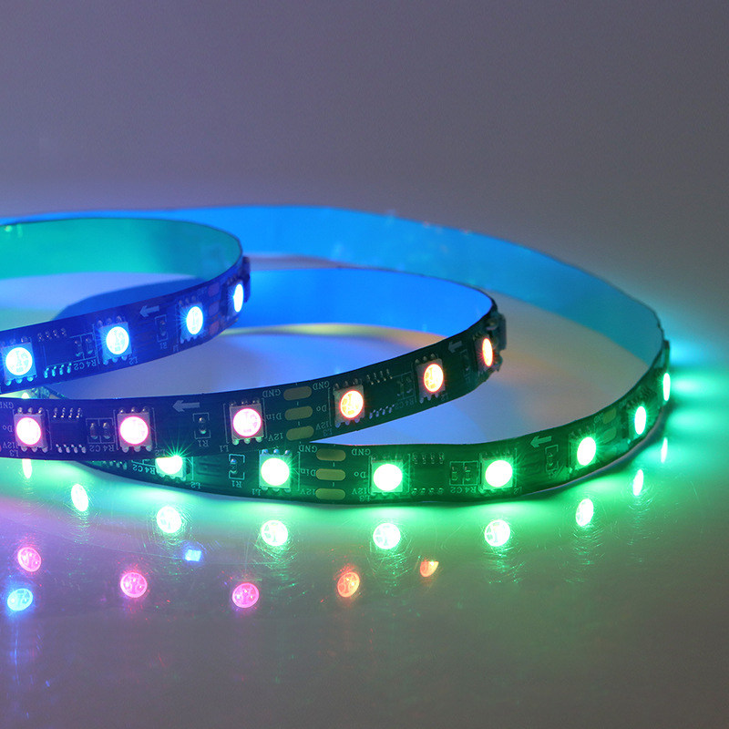 12V 24V WS2814 WS2811 Addressable RGBW SK6812 RGBW Warm Cool White Programmable Led Pixel Strip