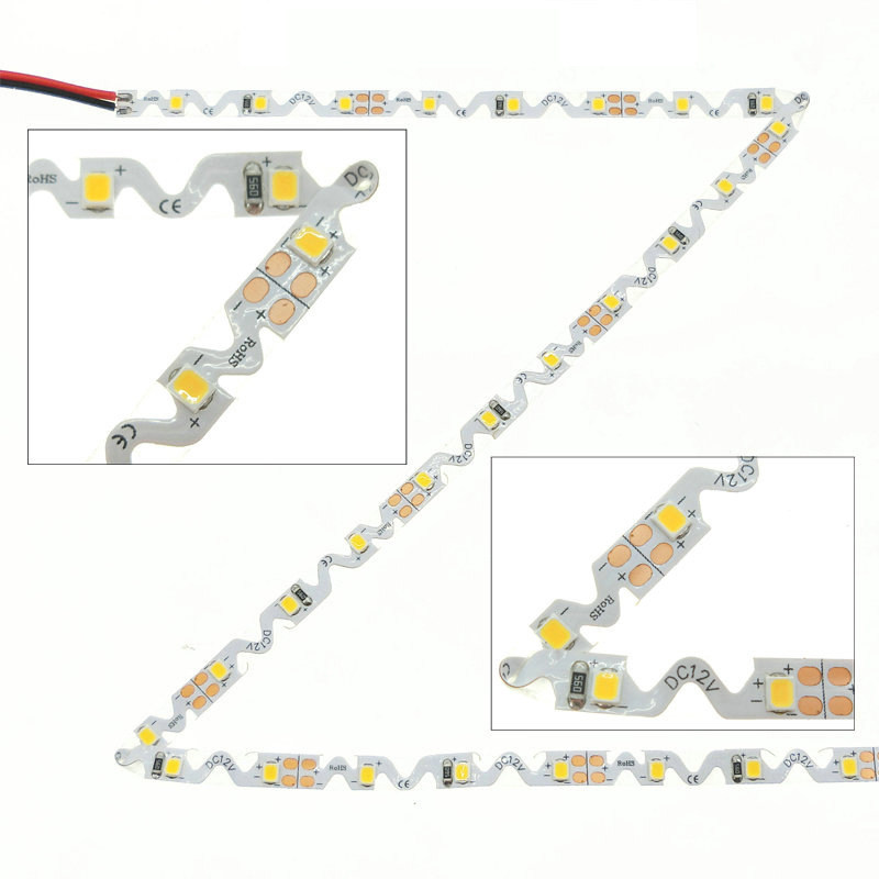 Zig-zag Design Flexible Led Strip for Light Boxes