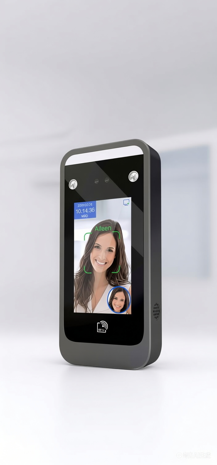 4.3寸人脸刷卡梯控