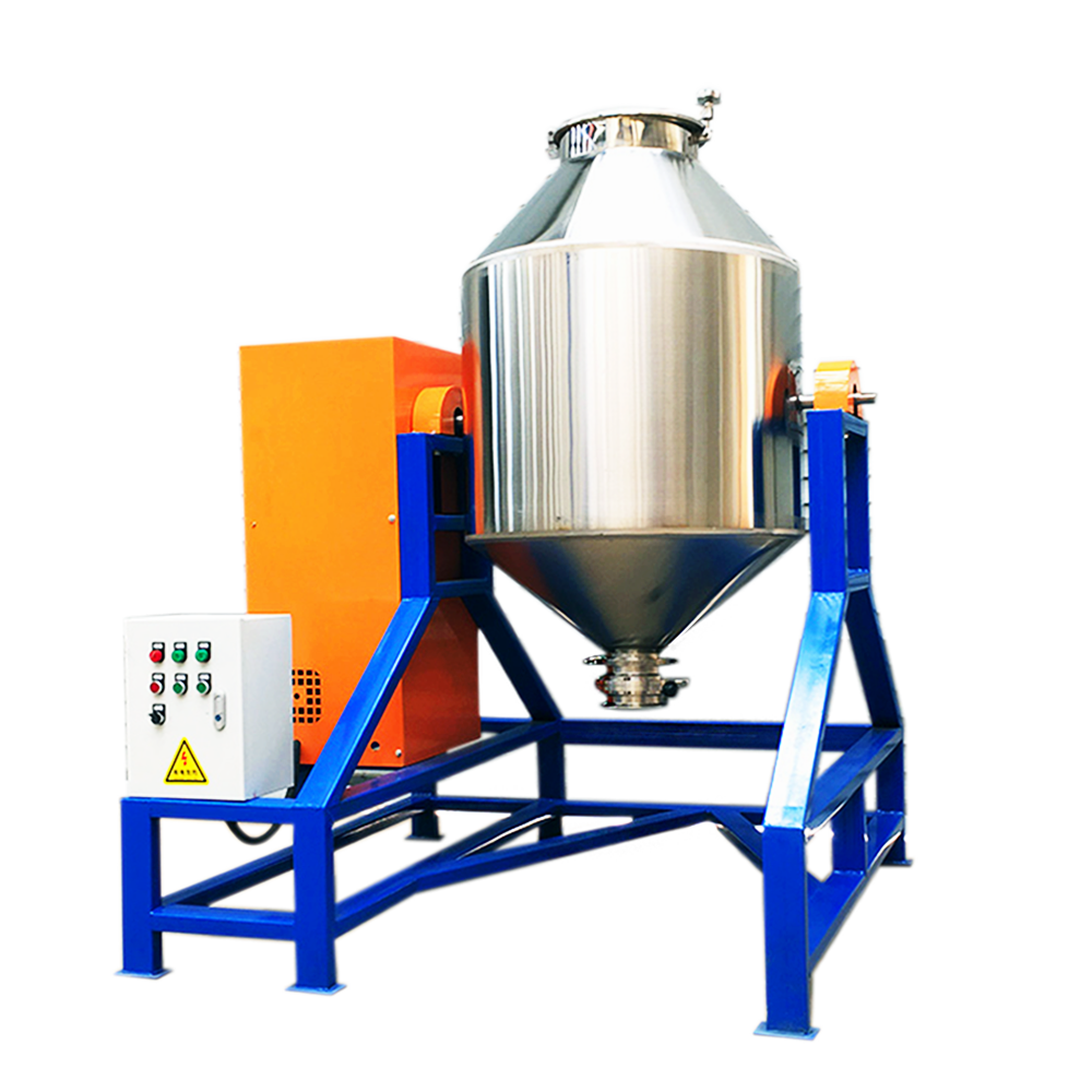 双锥混合机为什么可以把粉末混合均匀