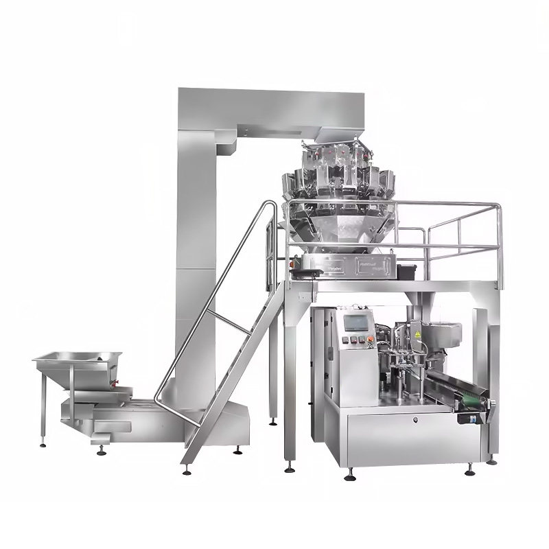 八工位给袋式颗粒包装机