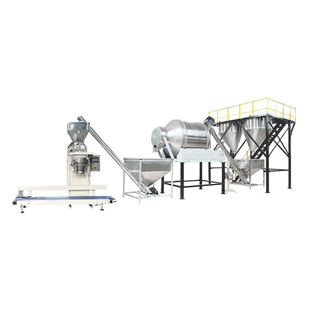 通过称重混合生产线让您的生产更加高效