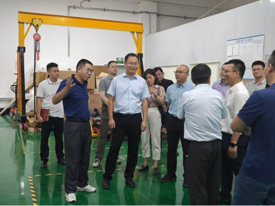 政府领导莅临我司参观考察