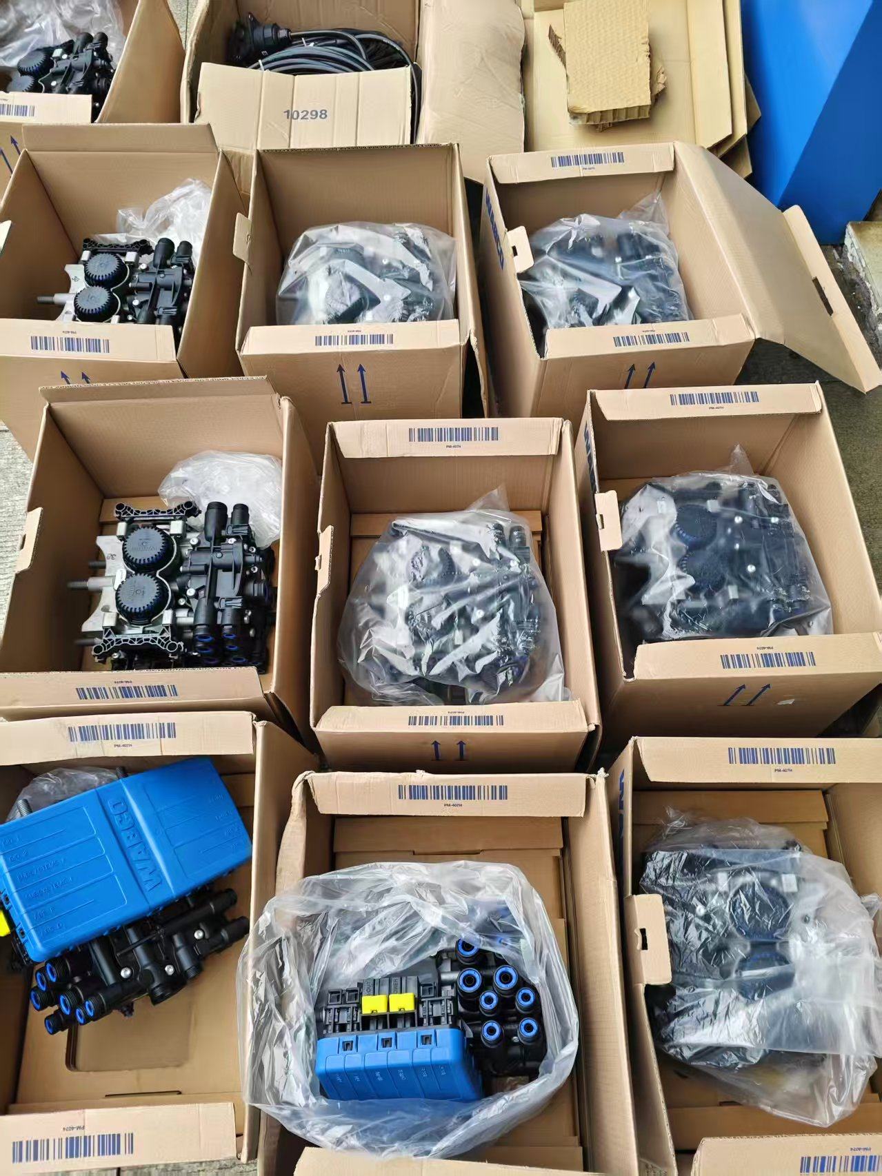 最新一批商用车制动系统组件成功交付