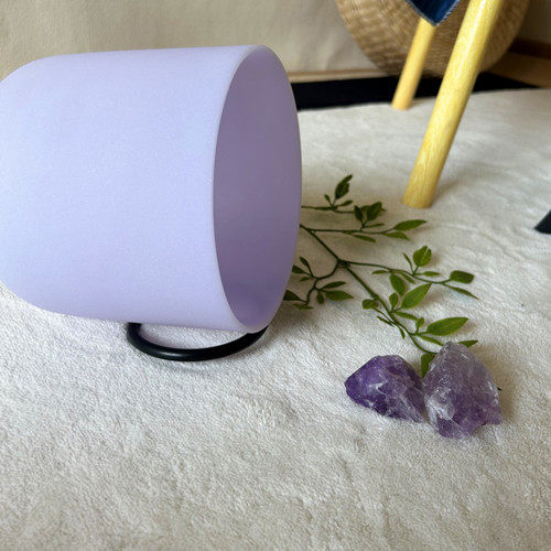 amethyst gemstone singing bowl ＃YS0104