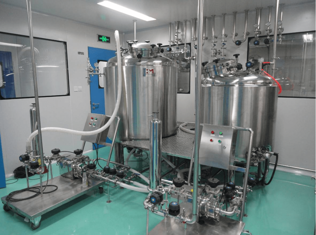 Liquid Formulation Mixing Tank system,(for injectable solution, infusion iv solution, syrup)