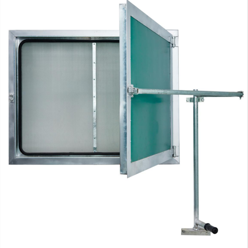 Galvanized outer window manual side opening