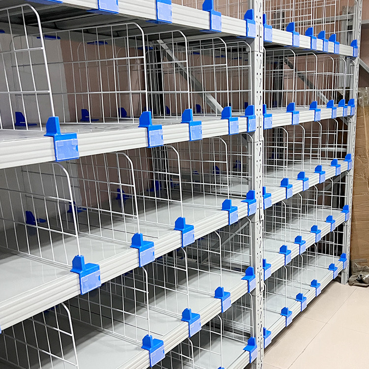 Shelf divider net