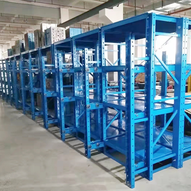 Mold rack-fully open