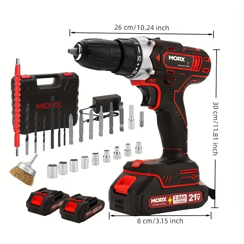 Lithium battery drill