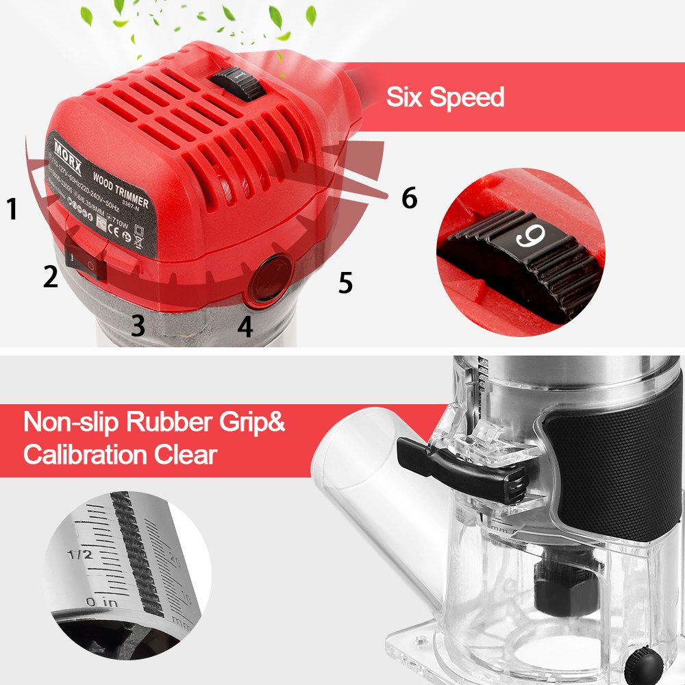 All-aluminum edge trimmer