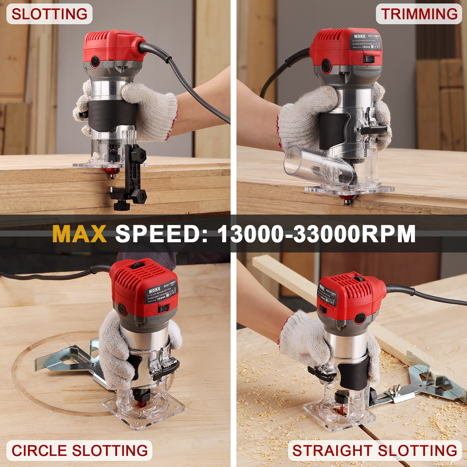 All-aluminum edge trimmer