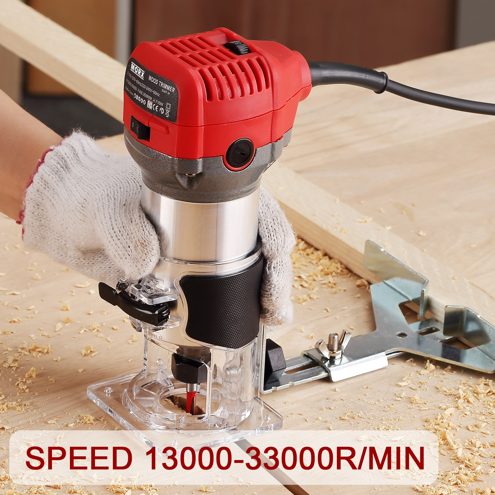 All-aluminum edge trimmer