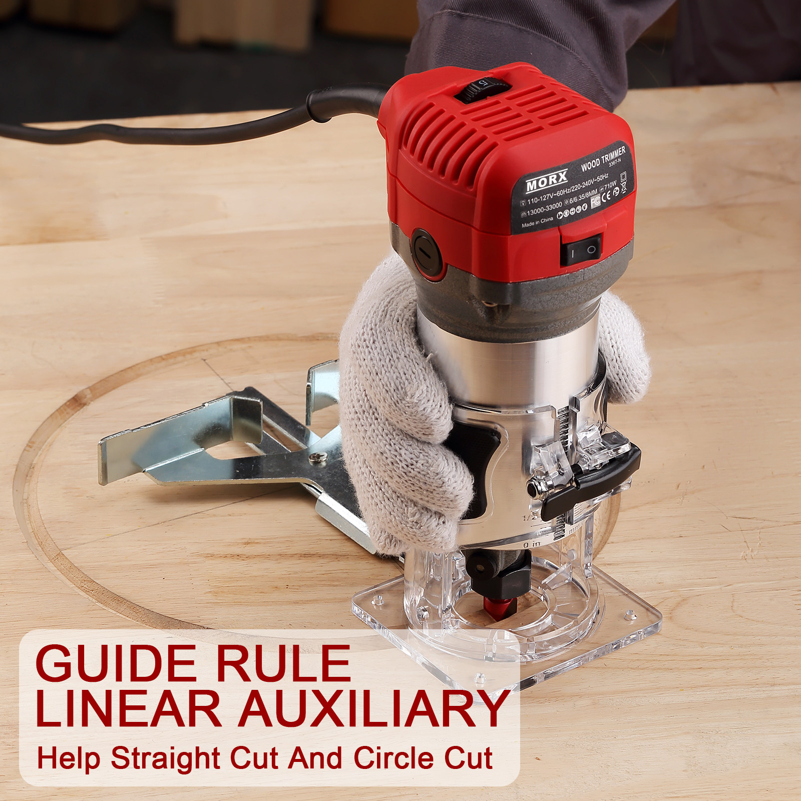 All-aluminum edge trimmer