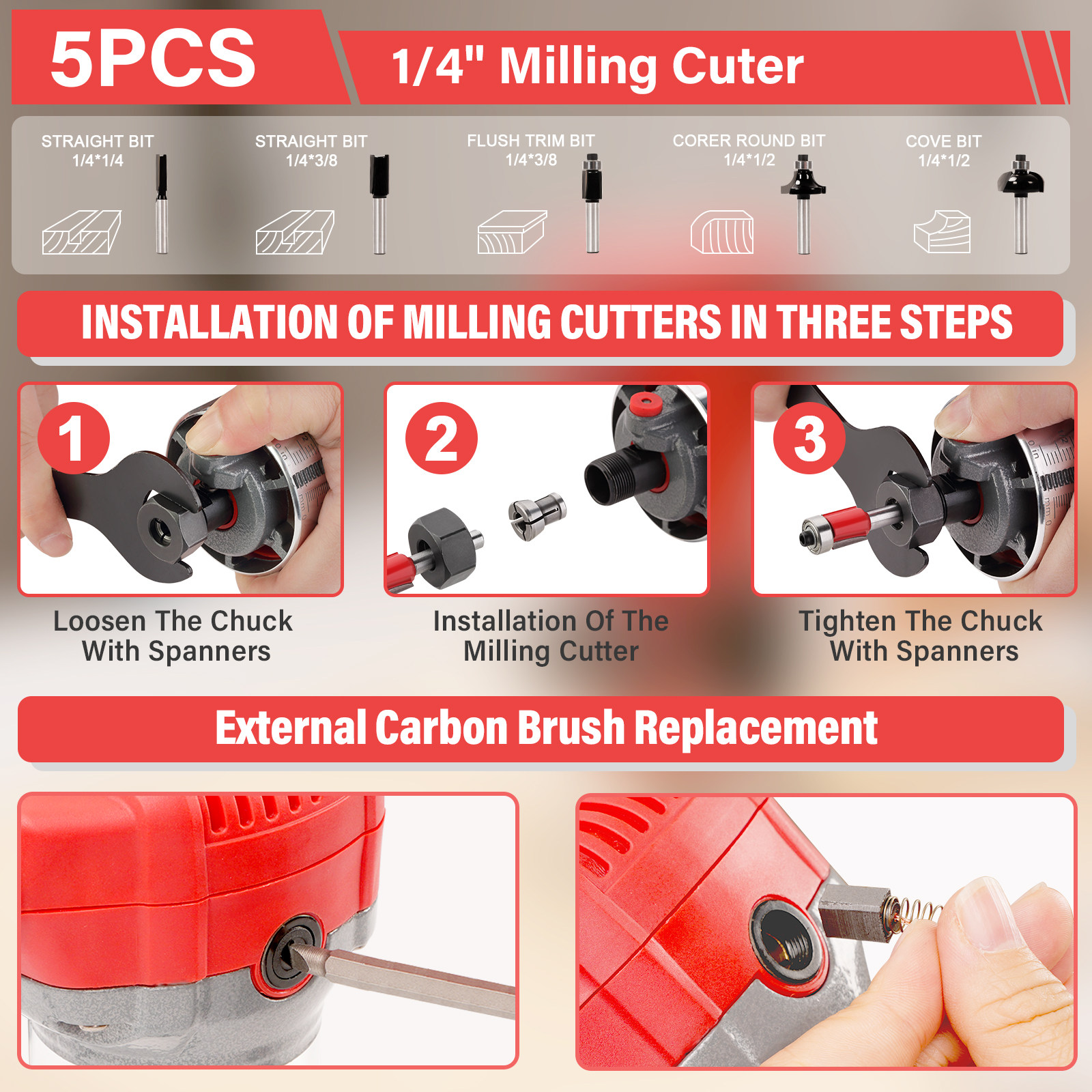 All-aluminum edge trimmer