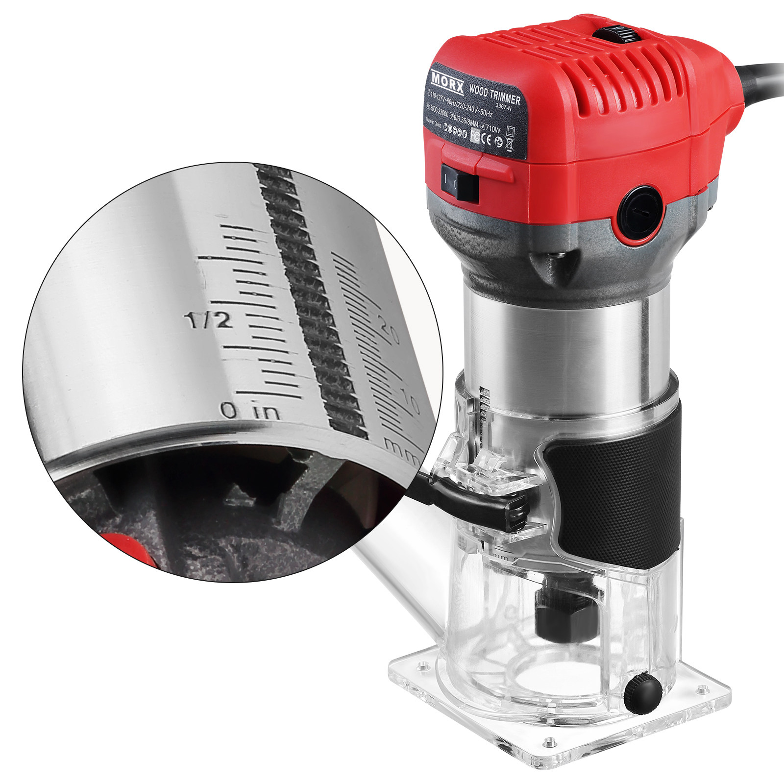 All-aluminum edge trimmer