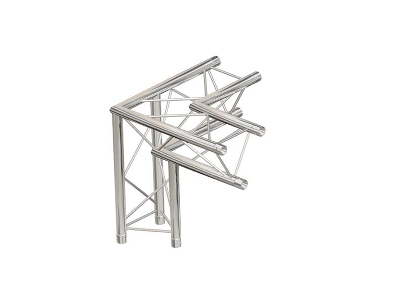 Triangle truss connector 250mm 3 face HS-TT-L25L40-CT