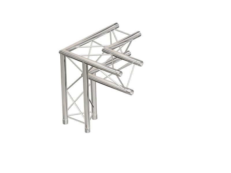 Triangle truss connector 250mm 3 face HS-TT-L25L40-CT