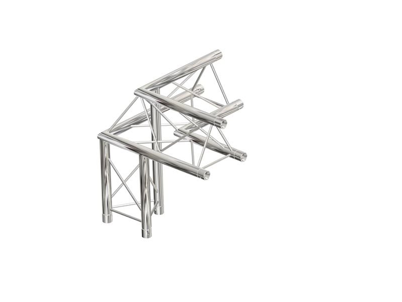 Triangle truss connector 250mm 3 face HS-TT-L25L40-CT