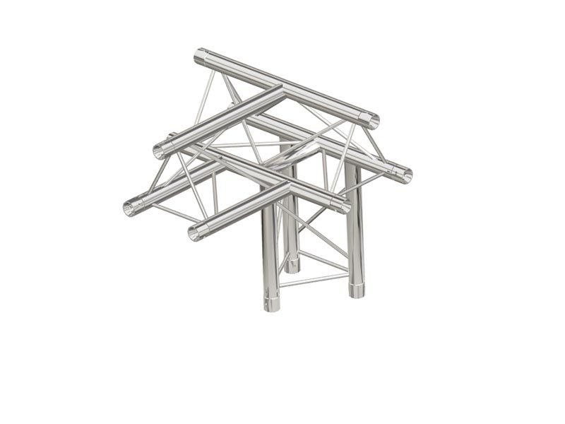 Triangle truss connector 250mm 3 face HS-TT-L25L40-CT