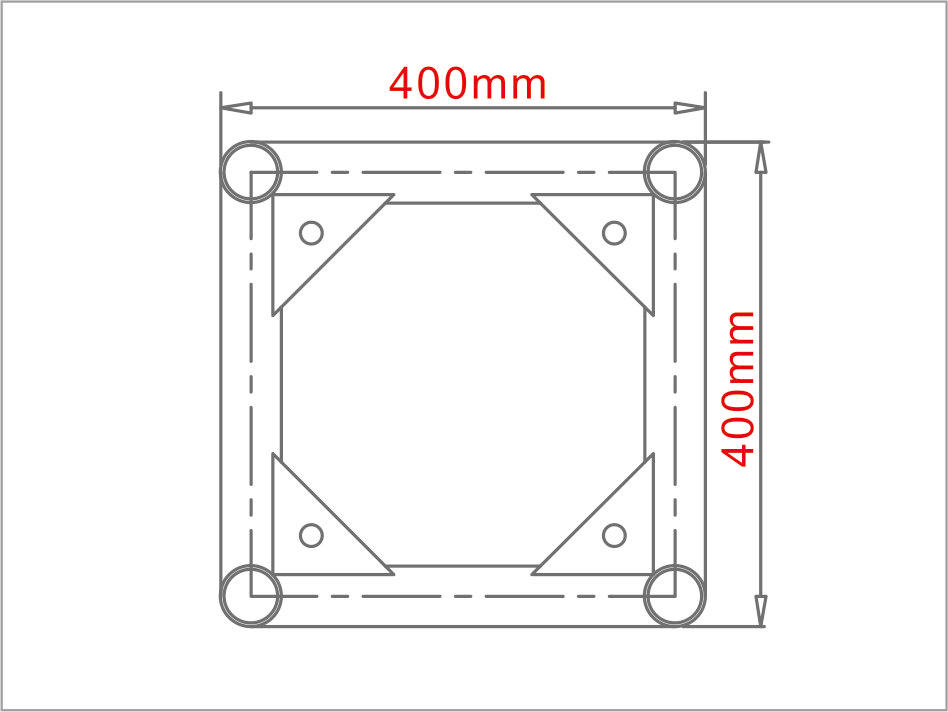 Square truss Screw