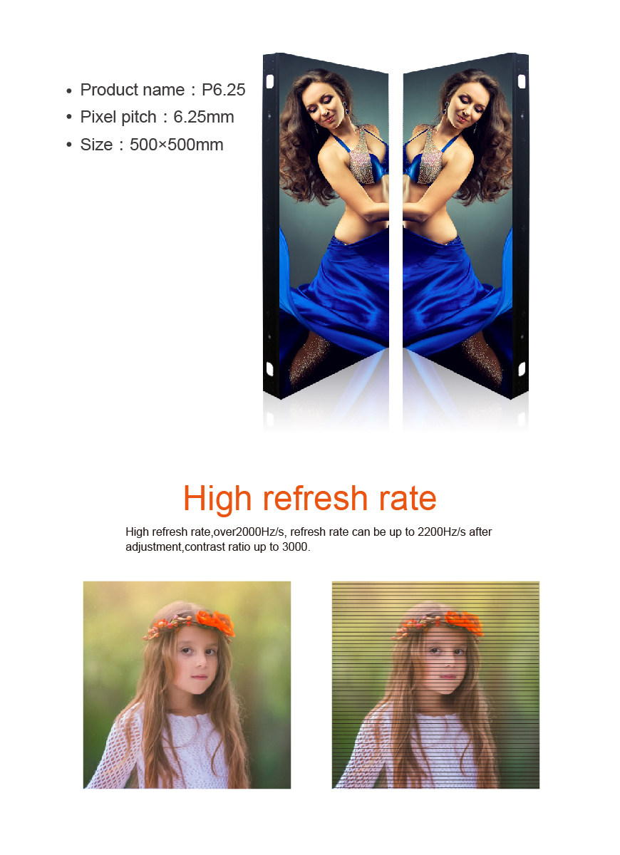 P6.25 High definition Led display outdoor  HS-LDP6.25out