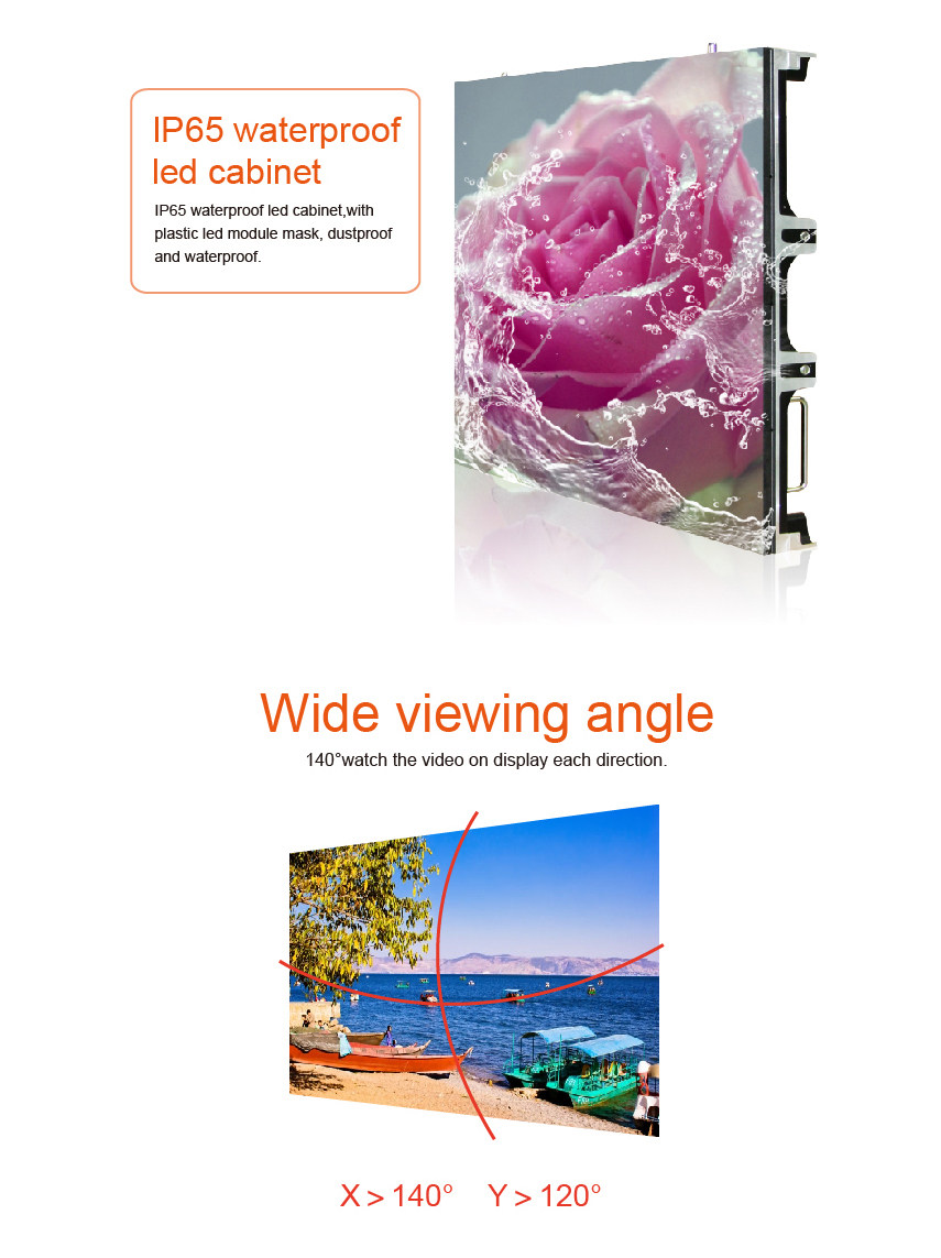 P8 High definition Rental Led display outdoor  HS-LDP8out-R