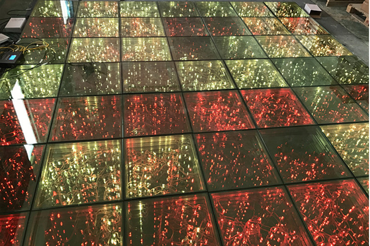 Full color led Starry dance floor (with interactive) HS-SDF03