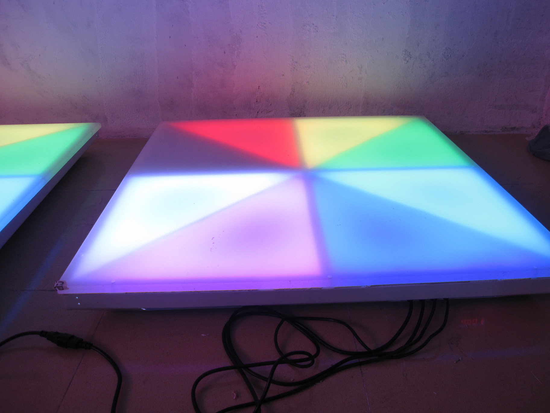 RGB led dance floor HS-LED1024