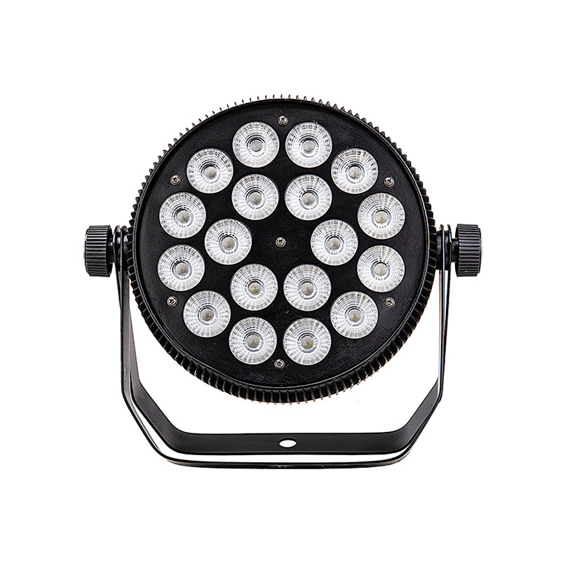 Flat Aluminium 18pcs*10W RGBW Led Par Light HS-P64-1810in