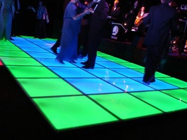 LED interactive square Dance floor for sale floor     HS-SDF001S