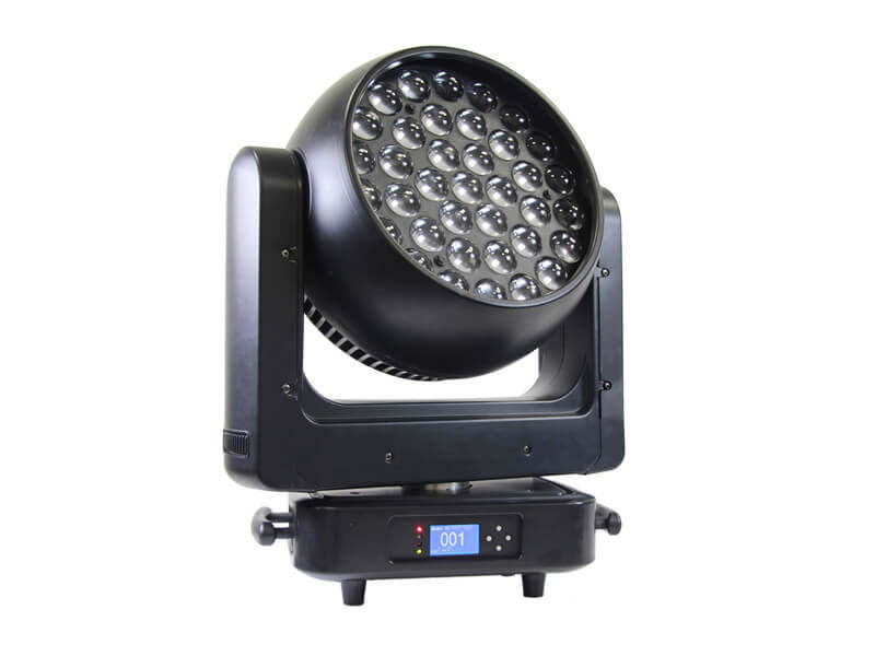 Aura 37pcs 25W 4in1 LED Zoom Moving Head Beam Wash Light  HS-LMW3725