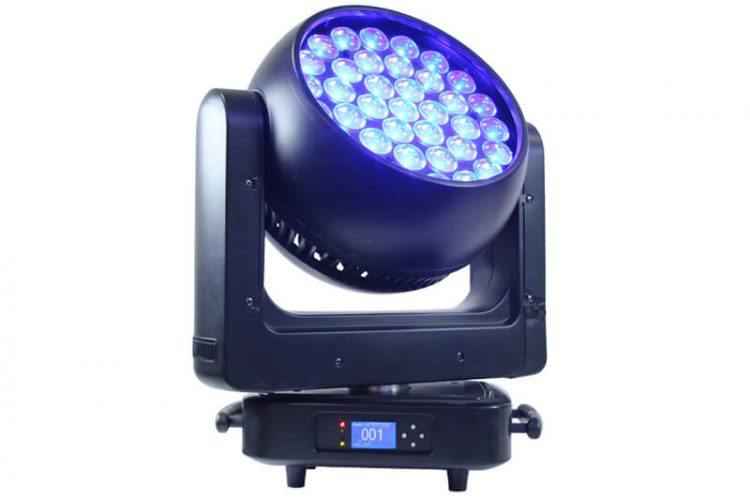 Aura 37pcs 25W 4in1 LED Zoom Moving Head Beam Wash Light  HS-LMW3725