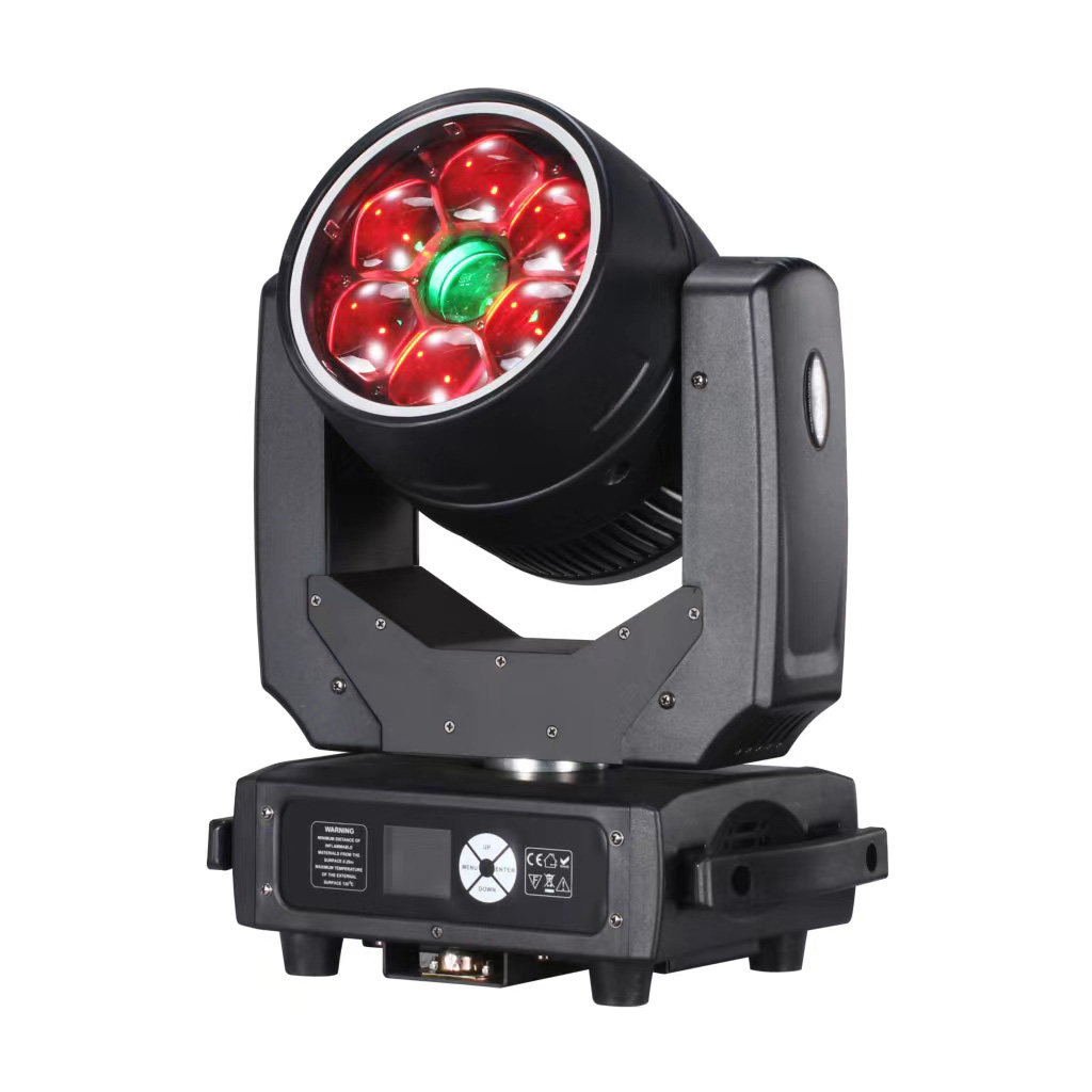 6X40W +60W FX WASH ZOOM  kaleidoscope effect  With DMX and IR control HS-LMW64060K