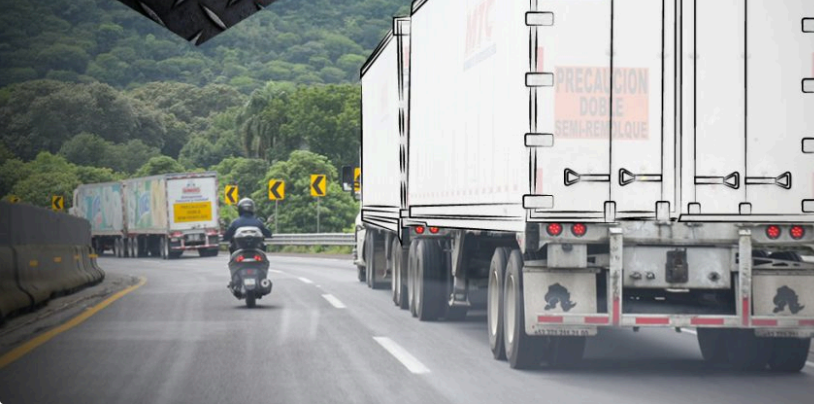 Four points to analyse about the circulation of double trailers