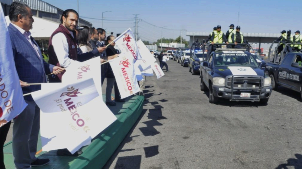 Highway operation deployed in Edomex to guarantee the safety of nationals