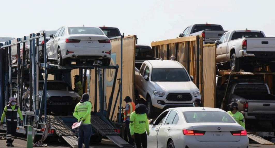 Transportación de vehículos en puertos crece 2.5% a noviembre