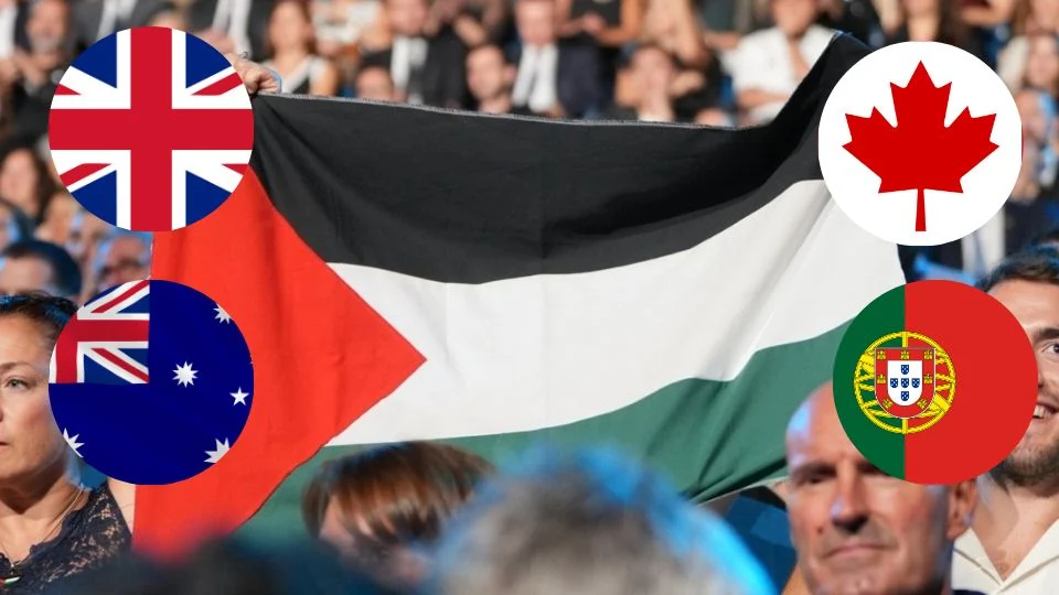 Australia, Reino Unido y Canadá reconocen a Palestina como estado
