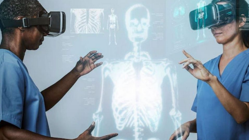 Artificial intelligence has also brought about change in the field of hospitals.