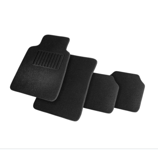ZYCM003 CUSTOM MADE DOUBLE LAYER LOGO PU LUXURY CARPET FLOOR COIL CAR MAT for prius